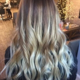 Blonde Balayage with Long Layers