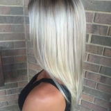 Blonde Highlights with Long Layers